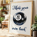 Eight Ball Writes Tomorrow's Story