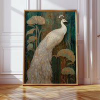 Regal Elegance Amongst Golden Blooms