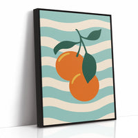 Citrus Waves On Summer Shores