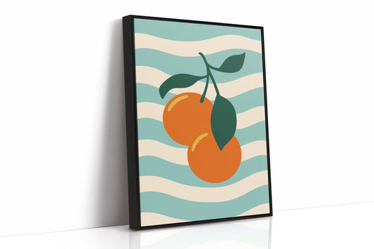 Citrus Waves On Summer Shores