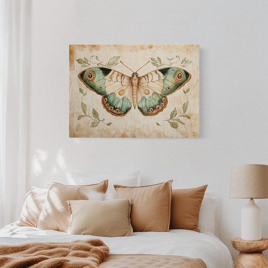 Aged Pages Hold Butterfly Tales