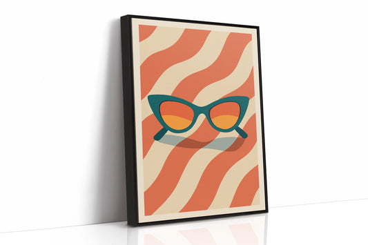 Summer Through Teal Cat Eyes