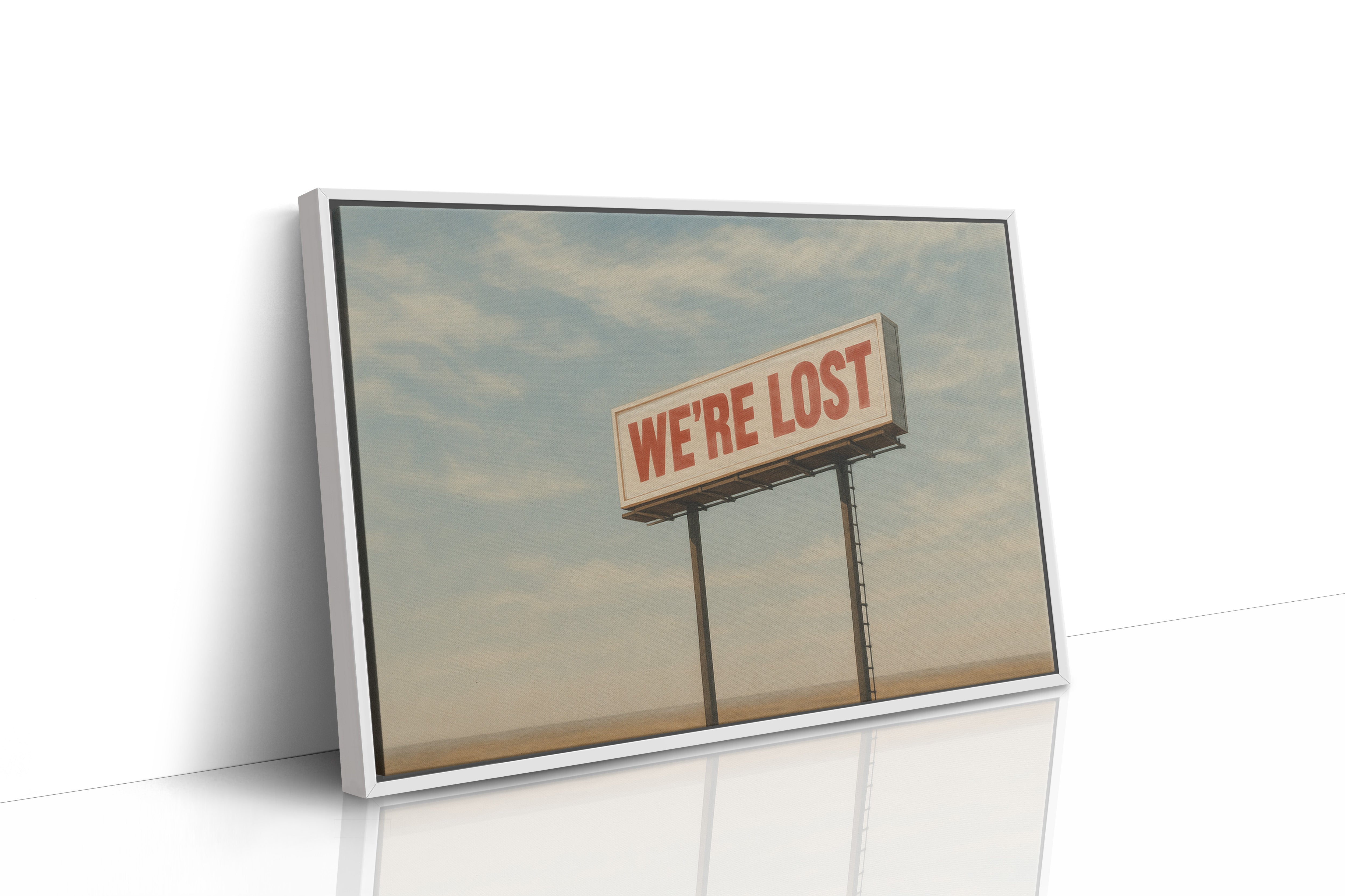 We’re Lost in the Middle of Nowhere