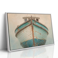 Weathered Vessel Awaits The Tide