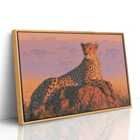 Cheetah, Termite Mound Perch