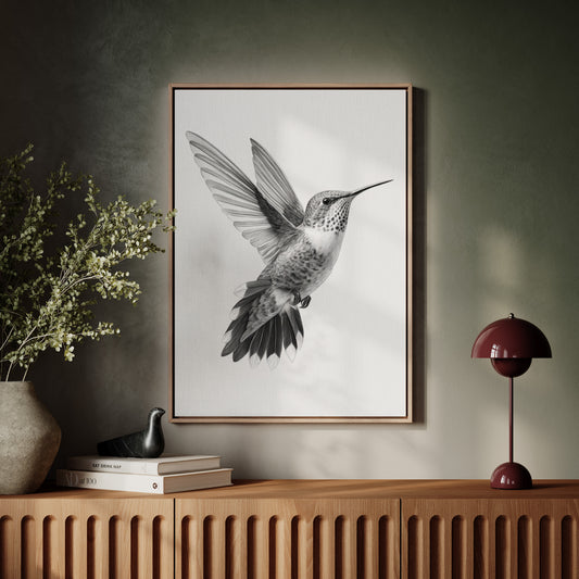 Graceful Hummingbird in Flight