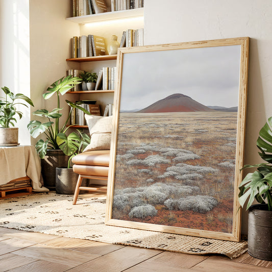 Red Mountain Meets Silver Sage