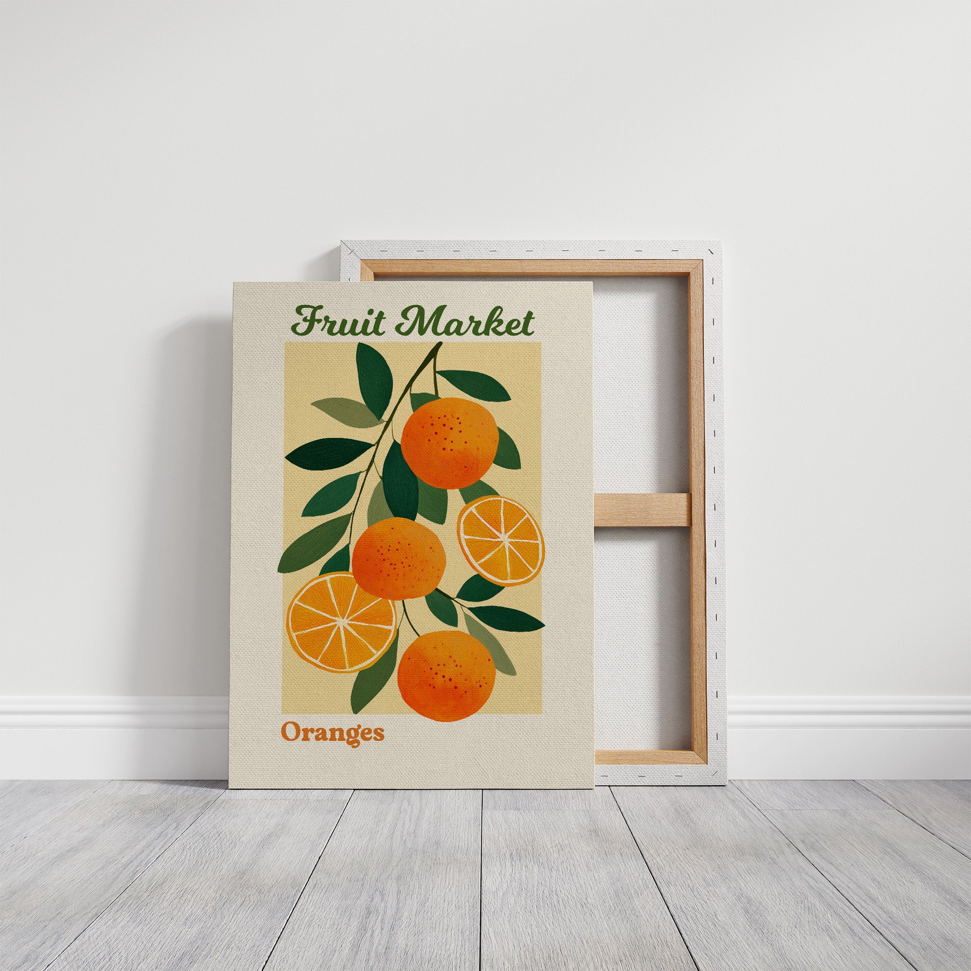 Fruit Market Oranges