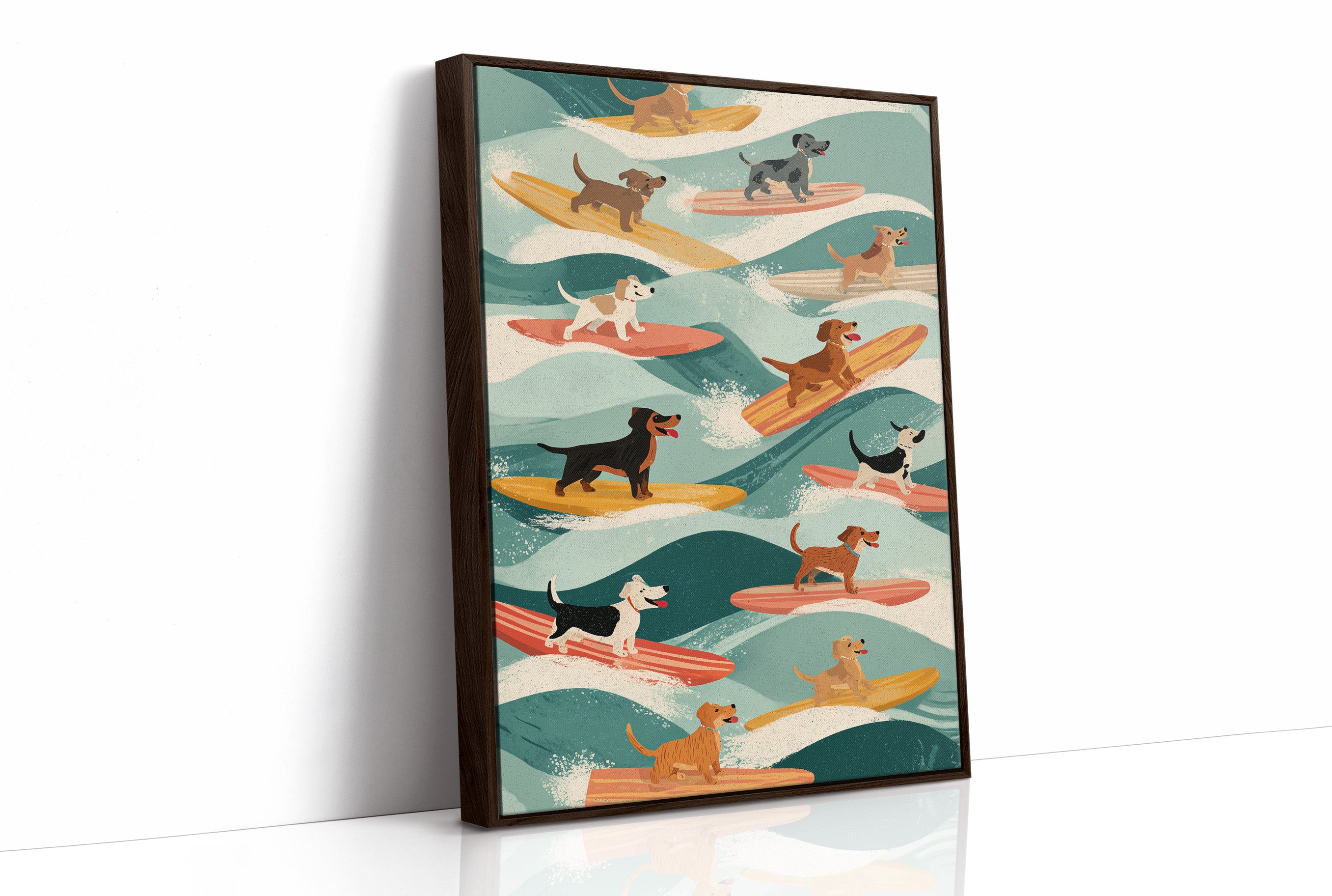 Paws Surfboards: Canine Wave Riders