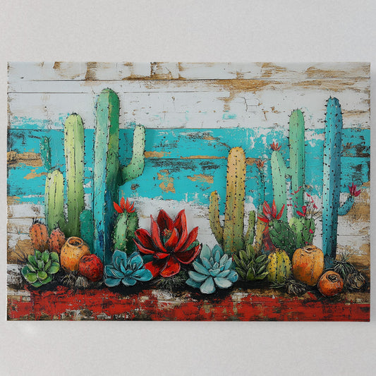 Desert Blooms Paint Turquoise Dreams