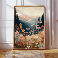 Fields Where Mountains Embrace Light