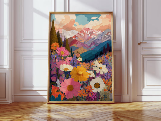 Mountains Cradle Blooming Secrets