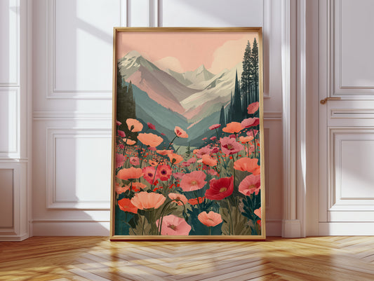 Valleys Dressed in Floral Splendor