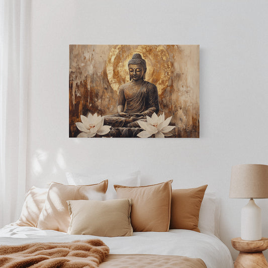 Sacred Lotus Blooms At Dawn