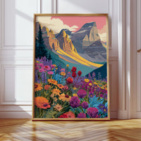When Mountains Kiss the Meadow