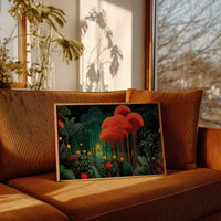 Coral Trees Dance In Midnight Gardens