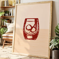Burgundy Glass Holds Summer Secrets