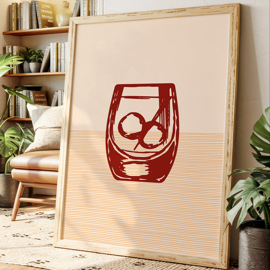 Burgundy Glass Holds Summer Secrets