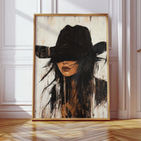 Outlaw Grace Western Cowgirl Portrait