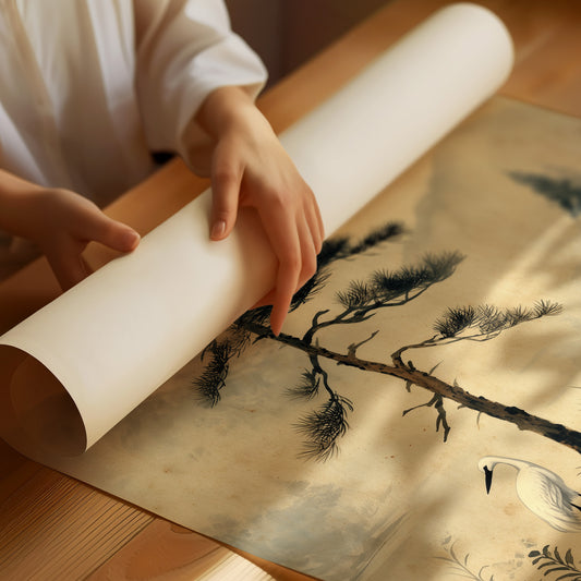 Lone Pine Guards Misty Waters