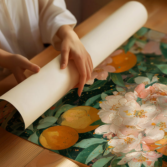 Orange Blossoms Dance Through Summer