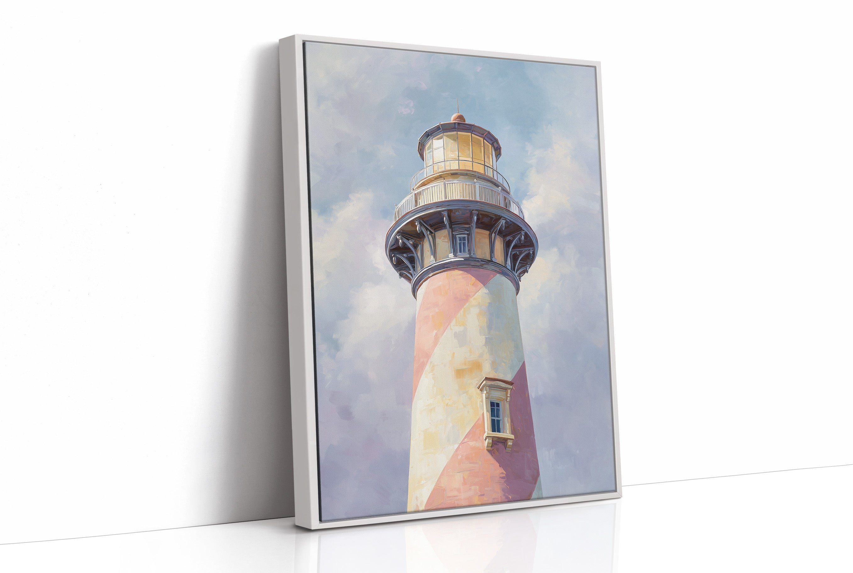 Coastal Guardian's Pastel Embrace