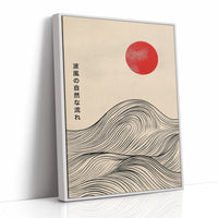 Minimalist Japanese Waves – Timeless Flow of Nature