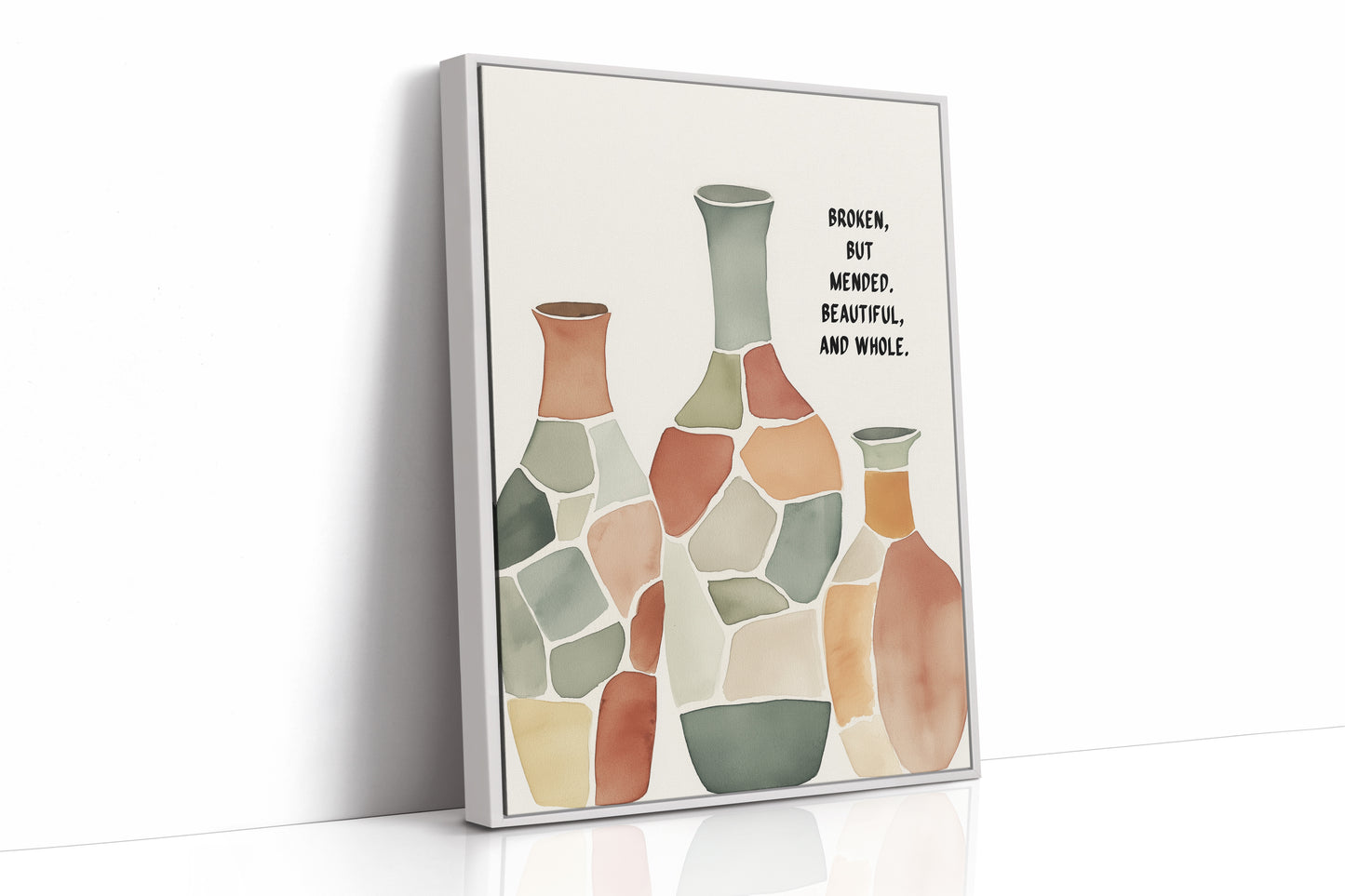 Broken But Mended Pottery Art