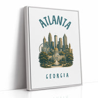 Atlanta's Capitol Fountain