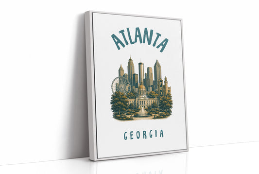 Atlanta's Capitol Fountain