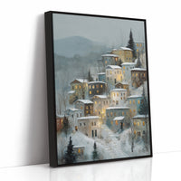 Hillside Haven in Winter's Embrace