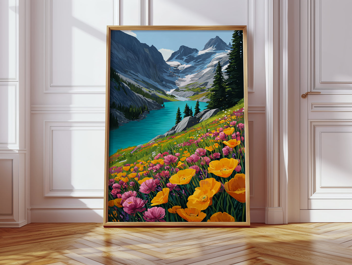 Beneath Peaks of Colorful Bloom