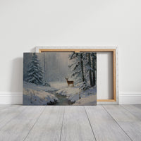 Winter Brook Calls Lone Stag