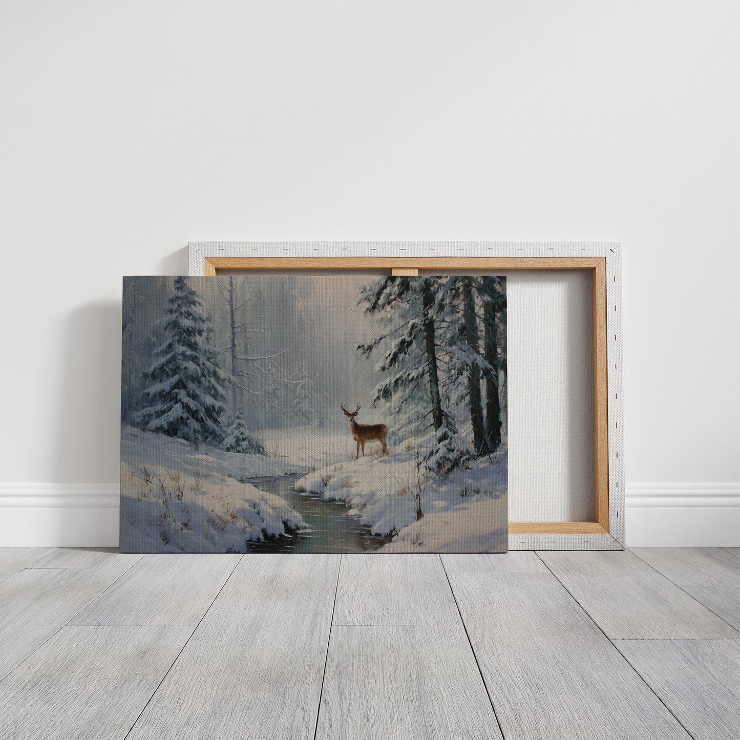 Winter Brook Calls Lone Stag