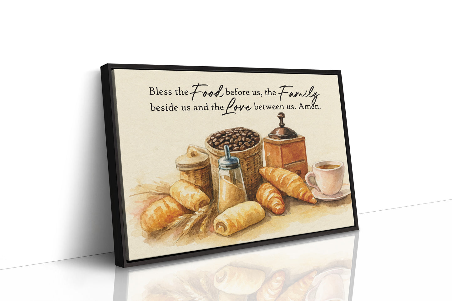 Morning Grace At The Table