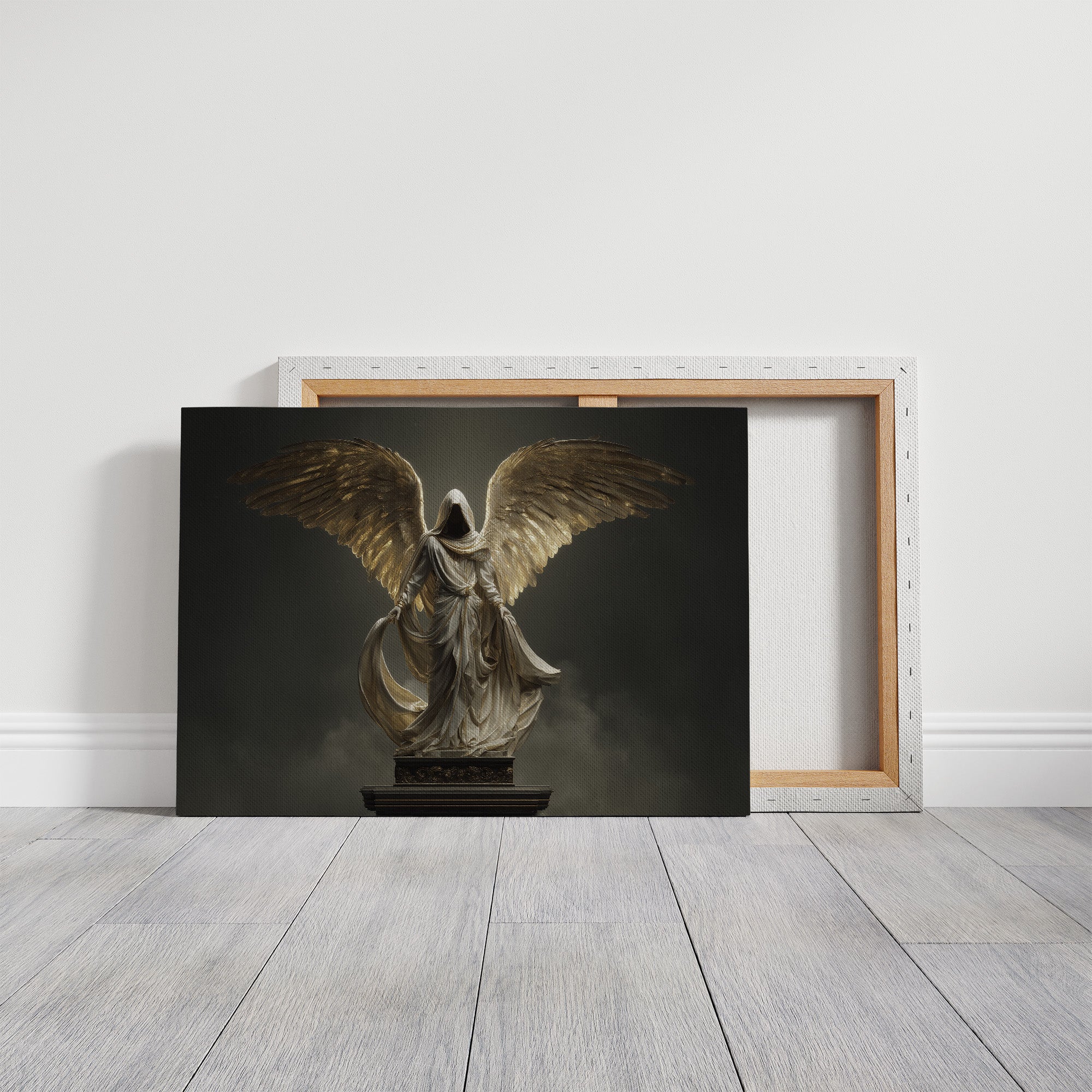 Wings Ascend From Ancient Stone