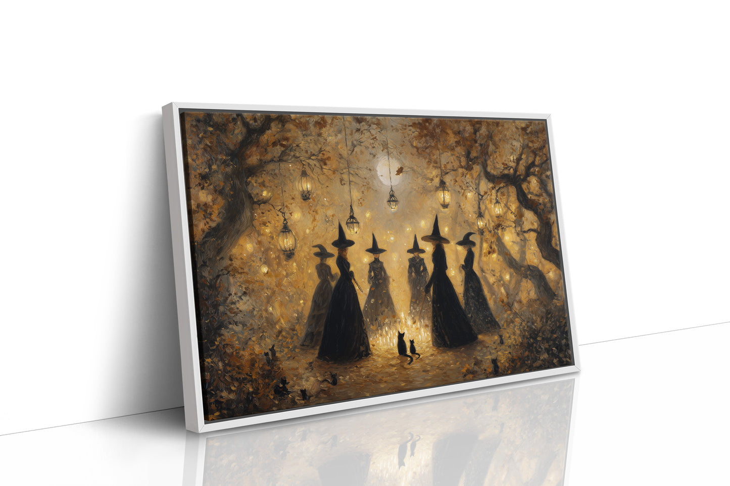 Autumn Coven Gathers At Twilight