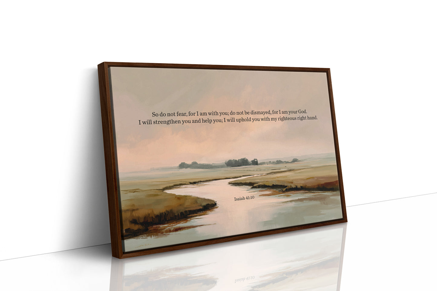 Sacred Promises Flow Through Quiet Waters Isaiah 41:10