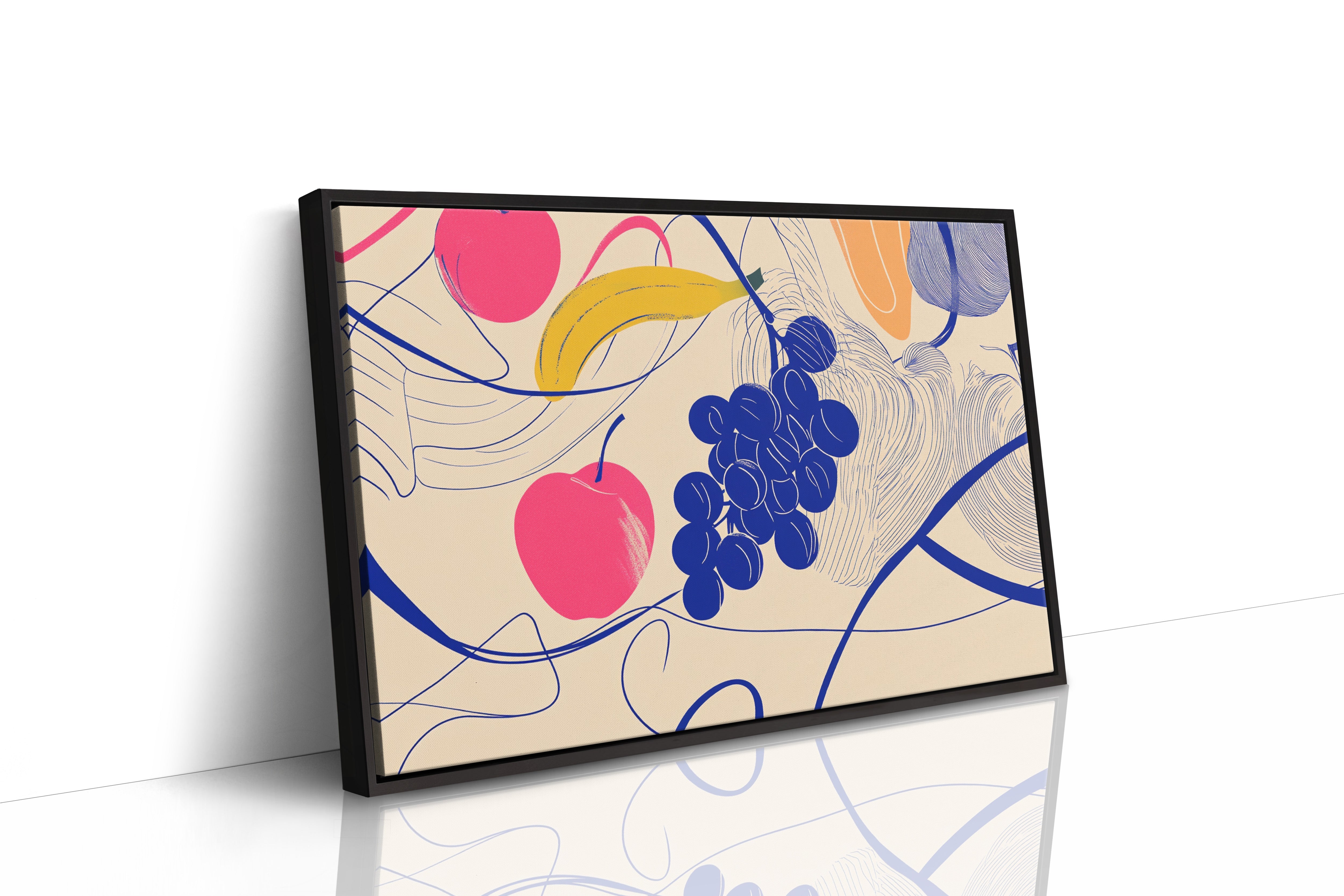 Summer Fruits Dance In Cream Light