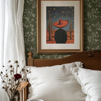 Saguaros Count Stars After Sunset