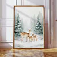 Beneath The Snowfall's Gentle Caress