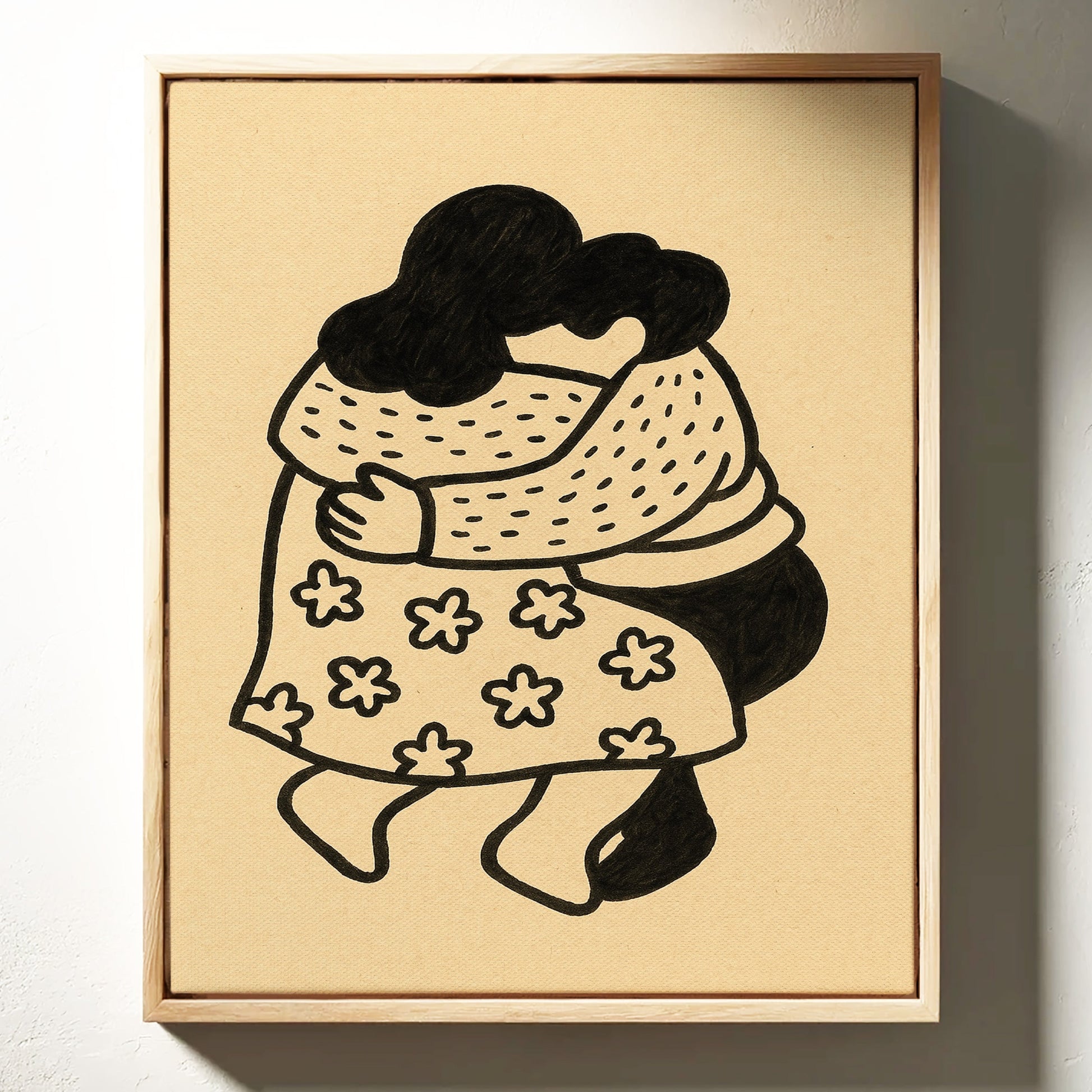 Love Blooms In Simple Lines