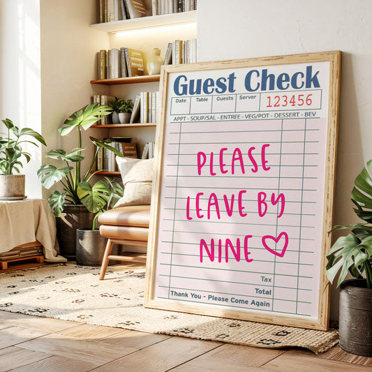 Message From The Kitchen Staff