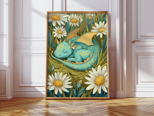 Nestled Among Daisy Dreams