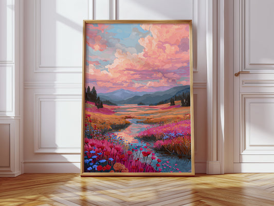Where Colors Dance at Dusk