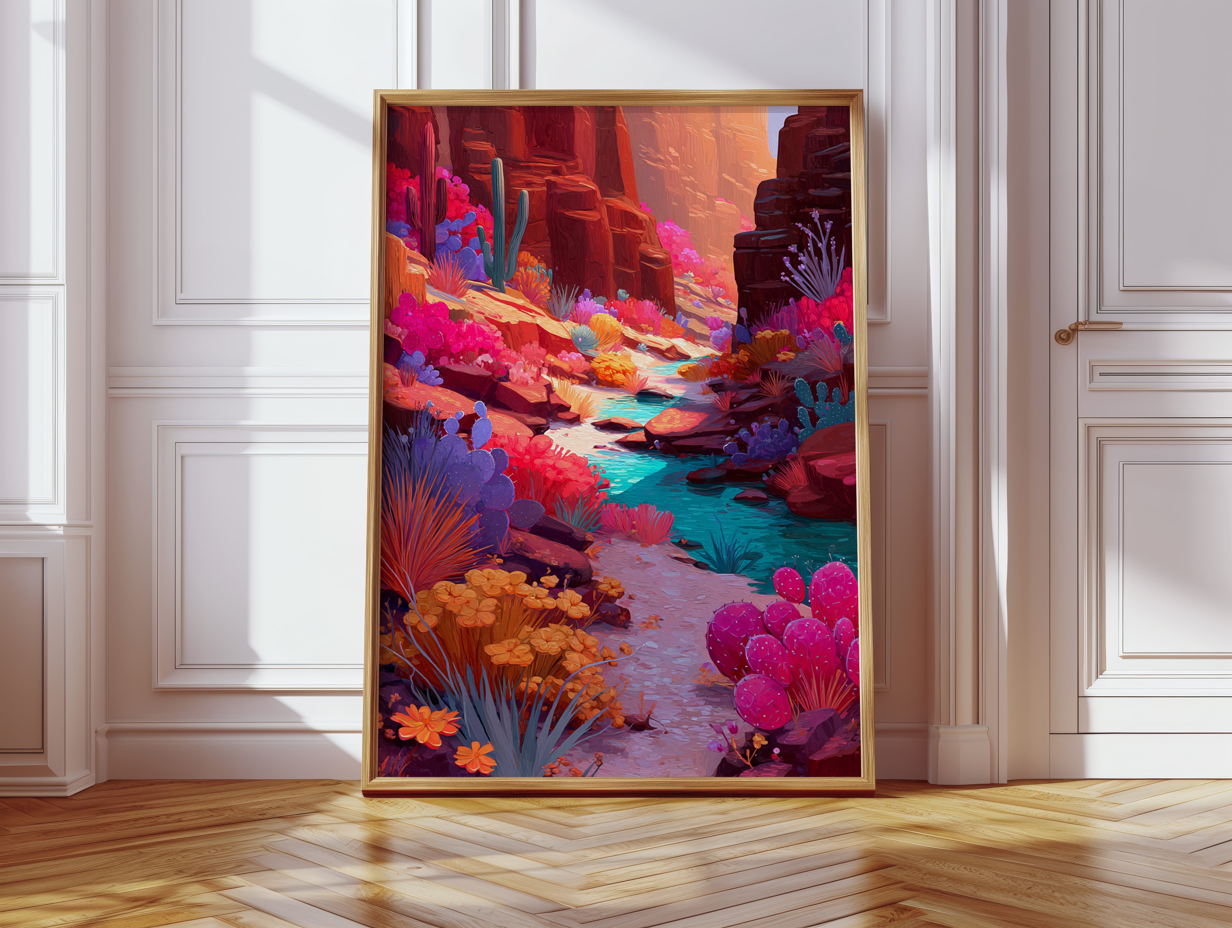 Colors of the Desert Embrace