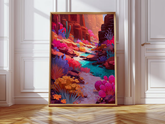 Colors of the Desert Embrace