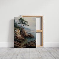 Lone Pine Clings To Coast