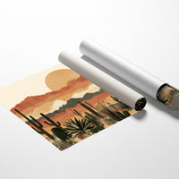 Desert's Golden Hush