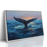 Ocean Giants Beneath Sunset Skies